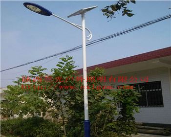 甘肅太陽能路燈案例-寶雞扶風縣