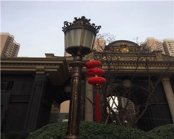 甘肅小區(qū)太陽能路燈-西安萬達(dá)公館